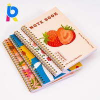 Carnet spirale mini mignon à couverture en papier recyclé, logo imprimé, ouverture à plat, idéal pour étudiants et bureau, personnalisable en usine - Vente chaude
