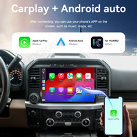 Autoradio DVD ZWNAV 13,1 pouces Tesla Qualcomm Android pour Ford F150 2015-2019 GPS Lecteur multimédia vidéo automobile Stéréo de voiture