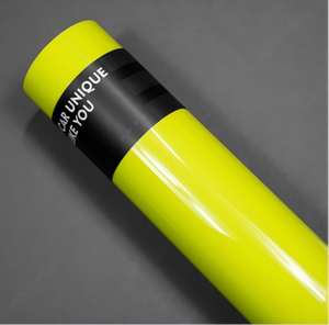 Vinilo para Envoltura de Autos Verde Ácido PET Premium de Fábrica Original, Alta Visibilidad, Brillo, Cambio de Color de Carrocería, 1.52*16m - Product Image 1