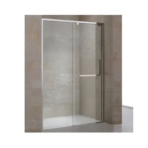 Thick Tempered Glass Shower Enclosure Bathroom Glass Shower Rectangle Pivot Shower Room