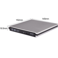 Lecteur Blu-ray portable 3D, lecteurs DVD USB 3.0, graveur DVD externe, lecteur DVD externe, lecteur Blu-ray USB, lecteur Blu-ray BD-Combo