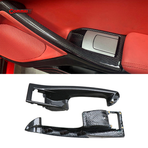 Manijas de puerta de coche de fibra de carbono seca de alta calidad, estilo OEM, para Ferrari F12 - Product Image 6