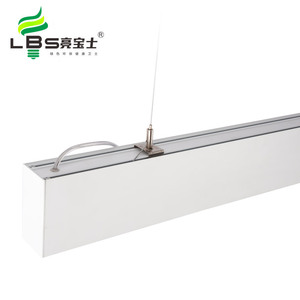 Chất lượng cao giá rẻ giá nhà máy Nhà cung cấp bán Hot gián tiếp cầu thang tuyến tính dải ánh sáng văn phòng Mặt dây chuyền đèn - Product Image 3