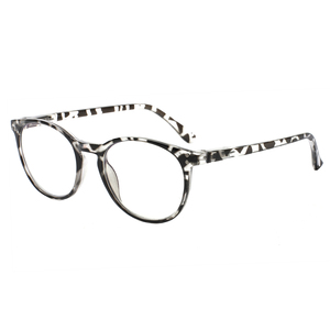 Gafas <span class=keywords><strong>de</strong></span> <span class=keywords><strong>Lectura</strong></span> Redondas con Protección Anti Luz Azul, Diseño Degradado Tortuga, Personalizables al por Mayor, Unisex, para Computadora, para Hombres y Mujeres - Product Image 3