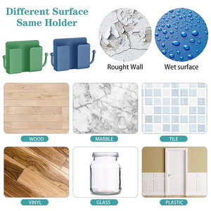 Treo Tường Điện Thoại Di Động Chủ Tự Dính Phòng Tắm Phòng Ngủ Nhà Bếp Sạc Đứng Điều Khiển Từ Xa Lưu Trữ Hộp - Product Image 6