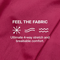 Tissu en maille 100% polyester 80GSM 180cm rose magenta uni, doux et extensible, pour t-shirts, robes, vêtements de sport et tenues actives