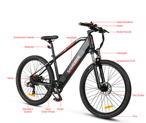 จักรยานไฟฟ้า Samebike รุ่น My275 ขนาด 26 นิ้ว 275 500 วัตต์ จักรยานเสือภูเขา My275 จักรยานเสือภูเขา My275 - Product Image 2