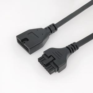 Özel Molex mikro-fit 3.0mm Pitch 4 6 8 10 12 14 16 20 Pin erkek dişi konnektör Overmolding tel tesisat kablosu - Product Image 2