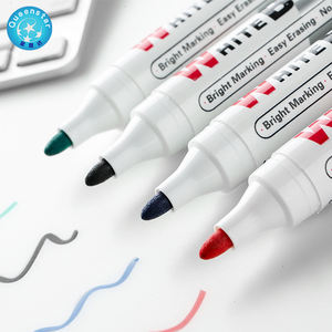 Marqueur effaçable à sec pour tableau blanc personnalisé à faible odeur, écrit en douceur, stylo marqueur pour tableau blanc pour le bureau et l'école - Product Image 4