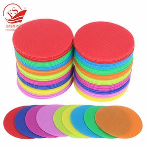 Taille de forme personnalisée Couleur et logo Adhésif social Crochet et boucle Fixation des points de sol pour tapis - Product Image 1