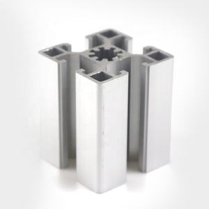 6061 6063 T5 T6 Mill finitura argento anodizzazione telaio 4040 alluminio estrusione profili in alluminio - Product Image 3