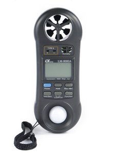 Anémomètre numérique portable LM-8000A pour la qualité de l'air HVAC, testeur d'humidité et de température, moniteur multifonction, garantie 1 an - Product Image 4