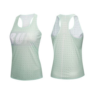 Chaleco Deportivo Sin Mangas Personalizado para Mujer, Estampado Sin Costuras, Ligero, Transpirable, de Secado Rápido, para Maratón, Running, Fitness, Yoga - Product Image 5