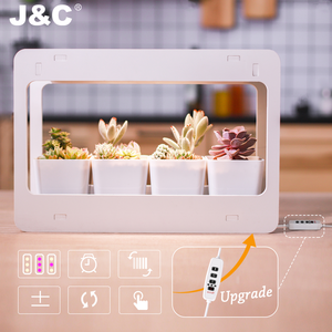 Pots de fleurs en bois minigarde, J & C, pour jardin de maison, cuisine, jardin hydroponique d'intérieur - Product Image 6