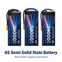 Baterai Semi Solid XINGTO 6S16000mAh 24000mAh 32000mAh 22.2V 300Wh 10C untuk Pengisian Cepat Drone Otomatis di Bandara, Baterai Dock UAV