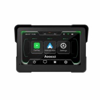 Navigateur GPS portable sans fil Aoocci C7 pour moto, écran intelligent de 7,0 pouces, affichage étanche IP67 avec CarPlay