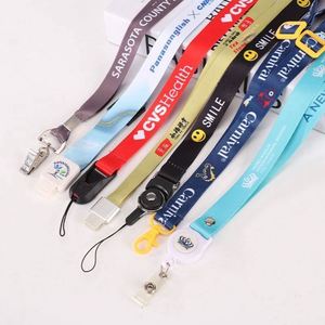 Phone Strap Personalized Breakaway Eco Friendly Custom <b>Polyester</b> Id Blank Pvc <b>Lanyards</b> Plain <b>Lanyard</b> With Imprint - Product Image 4