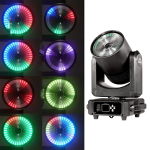 UNOXINE - Cabeza Móvil LED de Alta Potencia de 150 W, Color Blanco Cálido, Giratoria, para Conciertos, Teatro e Iluminación de Estudio - Product Image 5