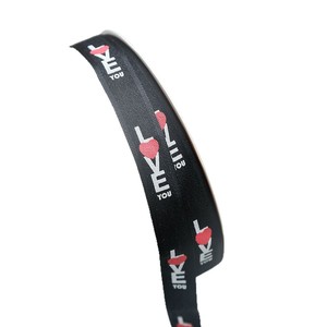Nine-Colored Ribbon Grosgrain Ribbon 2.5cm Valentine'S Day Gift Packaging Printed Polyester Fashion Style - Product Image 5