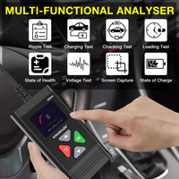 Probador de Baterías de Auto Kingbolen BM560 100-2000CCA, Analizador Digital de Baterías de Auto de Alta Precisión