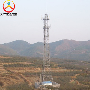 <span class=keywords><strong>Torre</strong></span> di comunicazione Radio FM in acciaio reticolo autoportante a 4 gambe con piattaforma - Product Image 3