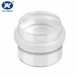 إكسسوارات حمام - واقي باب جرار زجاجي شفاف - واقي باب مطاطي بلاستيكي شفاف - Product Image 1