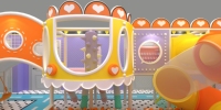 Équipement de parc d'attractions intérieur pour enfants, aire de jeux intérieure pour enfants, fabriqué par le fabricant d'origine
