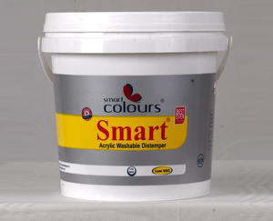 Peinture murale intérieure acrylique premium à séchage rapide, faible odeur, finition lisse, durable, longue durée, peinture décorative pour la maison - Product Image 4