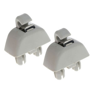 Audi Sun Visor <b>Clip</b> 4F0 857 561 Front Windshield Shade Hook PE Material Single Color <b>Buckle</b> Installation - Product Image 5