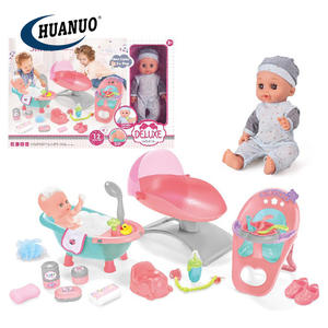 Muñeca Reborn de 14 Pulgadas, Cuerpo Completo de Silicona Vinílica, Muñeca Bebé que Hace Pipí, Juguete Suave, Set de Cuidado Acústico-Óptico para Niñas - Product Image 4