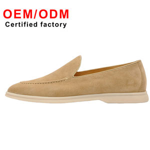 Mocasines Planos de Piel de Oveja y Cuero Genuino de Vaca para Mujer, Súper Suaves, Antideslizantes, con Diseño Sólido - Product Image 2