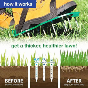 Chaussures à pointes d'aération de jardin VERTAK, chaussures d'aération pour l'aération - Product Image 2