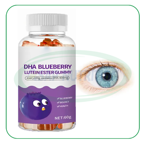 ASAP OEM Blueberry Lutein Zeaxanthin Gummy Vitamins Suplemento Lutein Gummies para el cuidado de los ojos - Product Image 1
