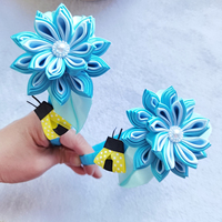 Enfants mignon papillon dessin animé fleur bandeaux chapeaux filles belle cheveux cerceau Sequin bandeaux enfants cheveux accessoires