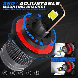 Instalación simple y sin pérdidas H13 Faros delanteros de camión LED Faro 8400lm 70W H13 LED H4 Faros para furgonetas de coches universales - Product Image 6