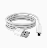 Cable de Carga para Teléfono Micro USB de PVC, 1A 2A, Cable de Transferencia de Datos y Alimentación