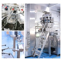 Ensacheuse automatique multifonctionnelle pour riz soufflé, noix, biscuits, légumes séchés, chips de pommes de terre, sachets refermables, doypack, pesage