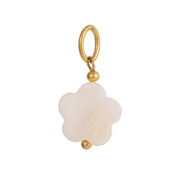 Pendentif tendance D806 avec anneau, cœur, étoile, pierre et perle pour la fabrication de colliers et bracelets