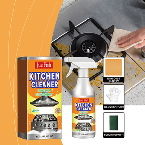 Nettoyant Dégraissant Puissant Jue Fish <span class=keywords><strong>pour</strong></span> la <span class=keywords><strong>Cuisine</strong></span> – Action Intense Contre les Taches d'Huile Tenaces sur les Cuisinières et les Hottes - Product Image 3