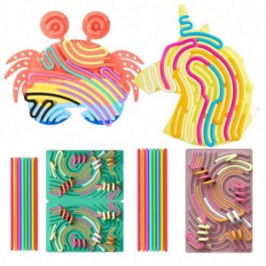 Anti-Kid Sensory Fidget Kit-DIY Stress <b>Craft</b> Toy Bulk Activity Board Busy Board Autism Novelty Silicone Plastic <b>Foam</b> Pressure - Product Image 4