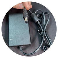 LED US AU UK Euro Plug 12V 100-24V 5A 60w 5.5x2.1 Male AC DC Transformer Switch Desktop Power Adapter