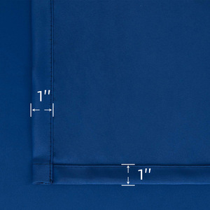 Lussuose <span class=keywords><strong>tende</strong></span> oscuranti <span class=keywords><strong>rosso</strong></span> <span class=keywords><strong>bordeaux</strong></span> termoisolanti riduzione del rumore con tascabili tascabili per camera da letto - Product Image 4