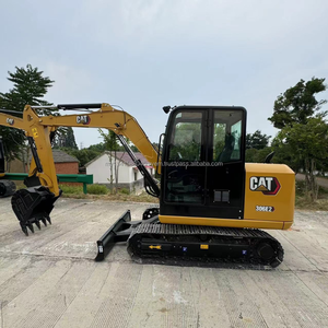 Excavadora pequeña de 6 toneladas usada Cat306 306E excavadora Caterpillar Cat306 306e 306e2 maquinaria excavadora de construcción a la venta - Product Image 3