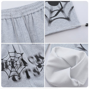 Pantalones Holgados para Hombre, Tejido de Felpa Grueso, Estilo Jogger, Lavado Vintage, Pantalones Deportivos Casuales para Hombre - Product Image 4