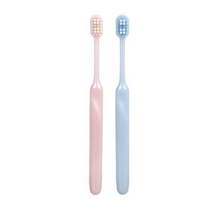 Brosse à dents personnalisable pour adultes, à poils souples, tête carrée, poils en nylon, pour usage domestique - Product Image 1