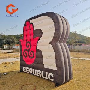 Grand panneau publicitaire gonflable personnalisé avec logo imprimé, panneau gonflable publicitaire avec logo pour la promotion de la marque - Product Image 4
