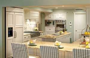 Buffet MFC, armoire de cuisine, rangement durable et mobile pour le vin, les plats, pour la maison, l'hôtel, pour les assiettes, les bols, les ustensiles de cuisine, rangement de table - Product Image 5