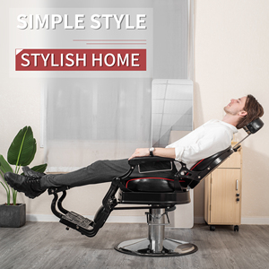 Beauty Friseursalon Möbel Simple Style Leder Friseurs tuhl für Friseur und Friseur - Product Image 5