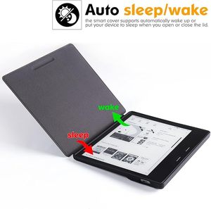 <span class=keywords><strong>Funda</strong></span> Protectora Magnética Premium de Cuero PU con Estilo Moderno e Impresión Personalizada para Amazon <span class=keywords><strong>Kindle</strong></span> <span class=keywords><strong>Oasis</strong></span>, Resistente a Golpes - Product Image 2