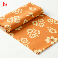 Kain Katun Voile Muslin Organik Bermotif Bunga, Dapat Bernapas, Disisir, Cetak Digital Kustom, Grosir untuk Gaun